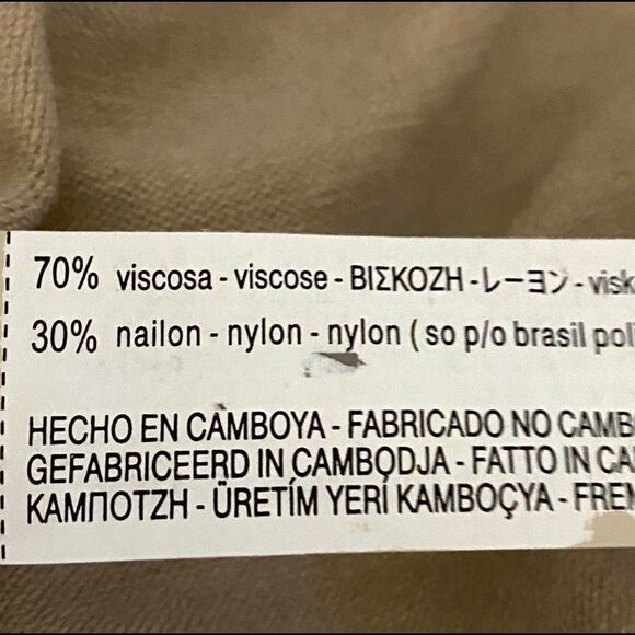 Zara Girls knit cardigan cream color- size 11/12 - Picture 3 of 5